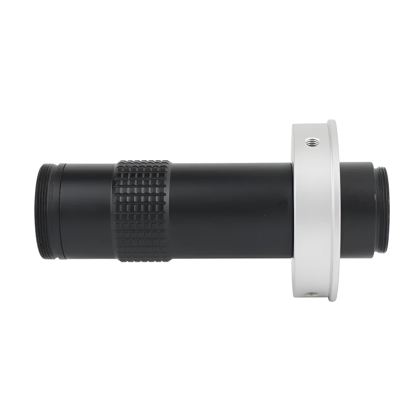 Industrial black monocular camera lens for inspection with 130 times magnification