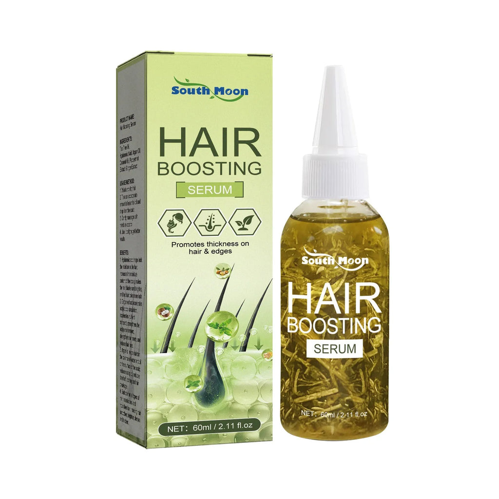 60ml bottle of hair care essential oil for anti-fall repair and dry hair ends