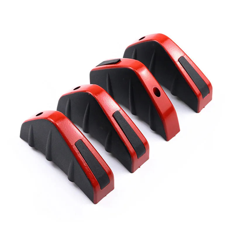 15cm universal triangle rear spoiler in ABS plastic with carbon fibre finish for general motors vehicles