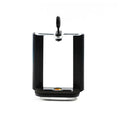Black plastic U-shaped clip car phone holder for vent mounting
