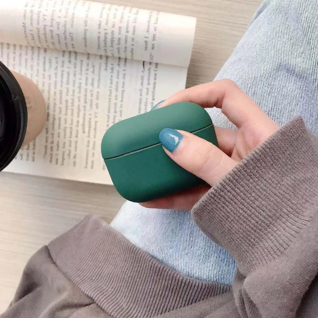 Plastic protective case for Apple AirPods Pro 3 wireless earbuds in various colours.