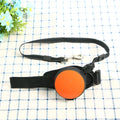 Retractable dog leash extended to 3 metres with automatic mechanism and nylon construction