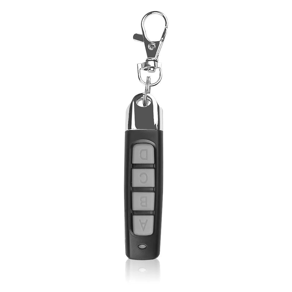 433MHZ rolling door remote control in black, blue, grey, or red with copying function and 100m range