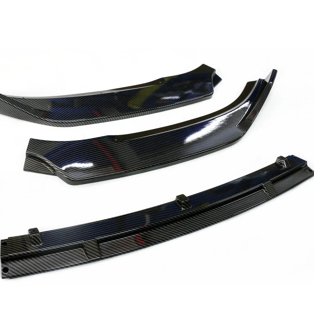 Three-section front shovel style bumper replacement kit for Unksera car models