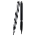 Black pen-style USB voice recorder MP3 player showing length and slim diameter