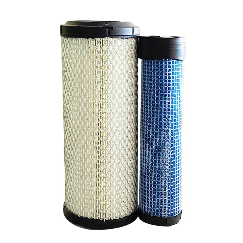 Donaldson 1027 engine air filter with folding element and wood pulp construction