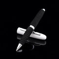 EVA metal cap mini ballpoint pen with 1.0mm bullet tip showing seven colour options