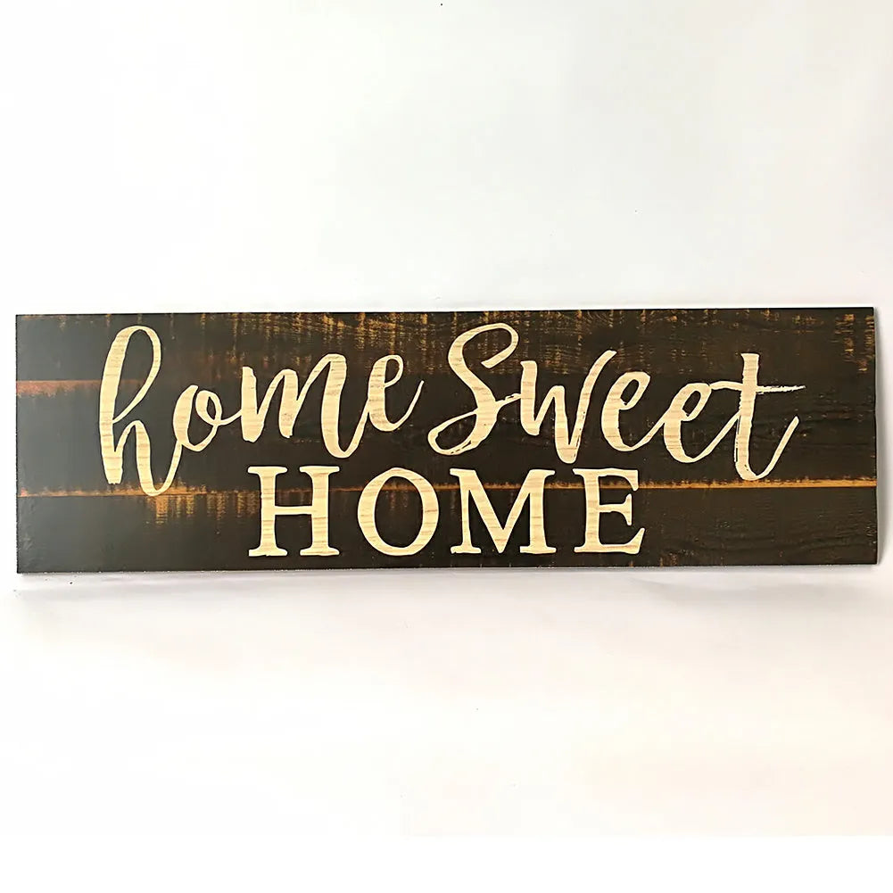Hand-carved wooden wall hanging ornament, 40cm long, available in black or white colour.