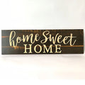 Hand-carved wooden wall hanging ornament, 40cm long, available in black or white colour.