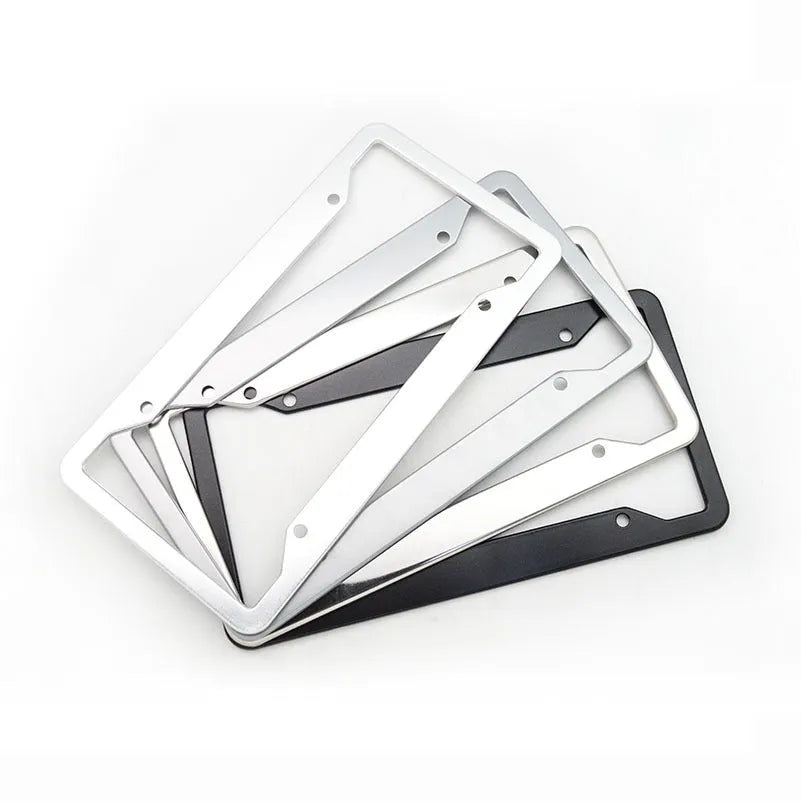 Aluminium alloy licence plate frame in 200x150mm size with stainless steel construction