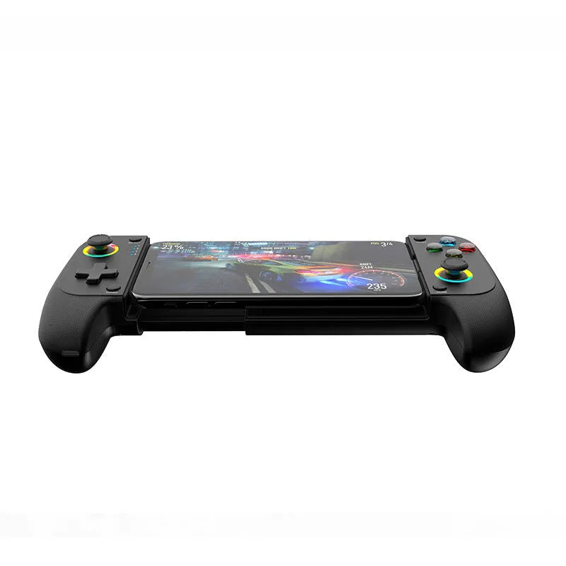 Bluetooth wireless game controller for Android and iOS mobile phones with USB-C charging port