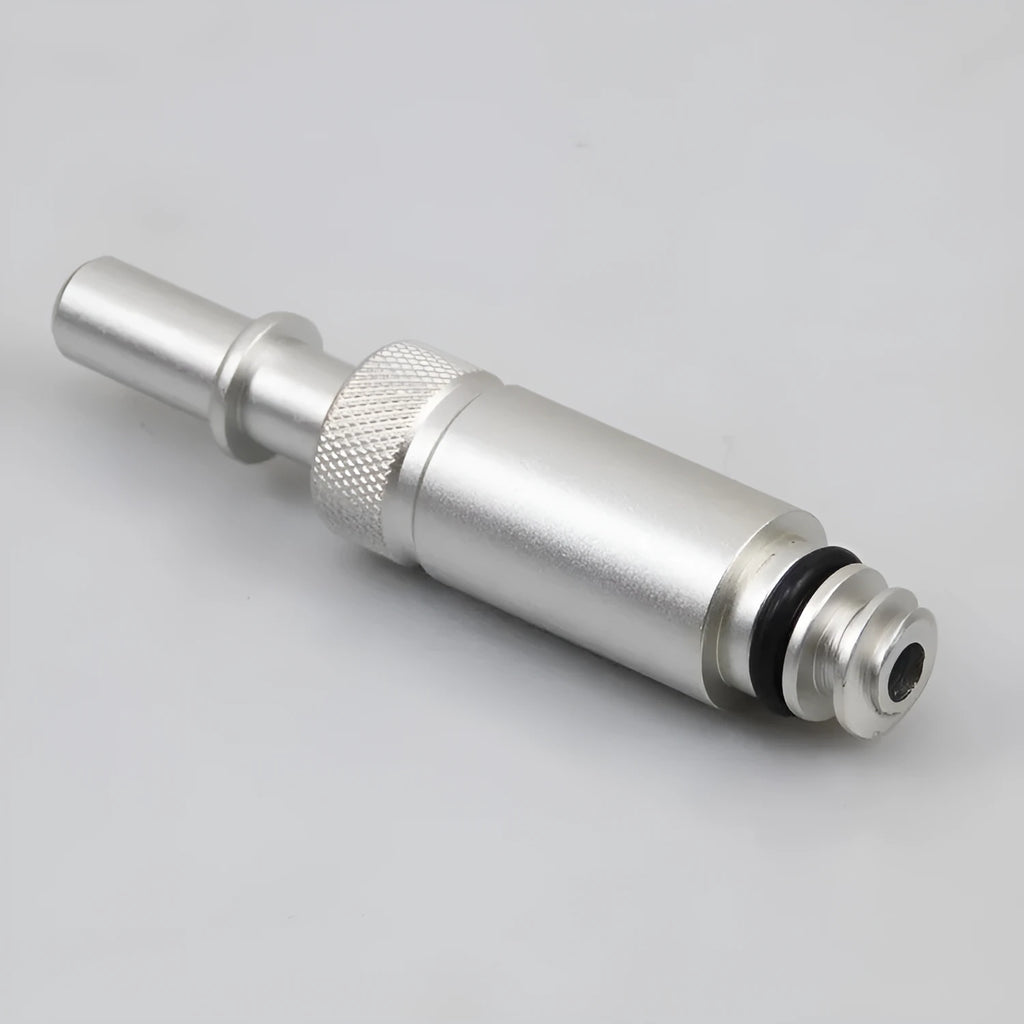 Silver metal VAS6262-9 transmission refuelling joint for 0CK 0B5 MTF service.