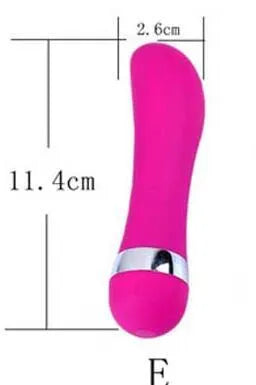 Six realistic mini dildo styles including vaginal and anal plug designs