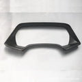 BMW X5L dashboard decorative frame in carbon fibre or peach wood finish with adhesive installation
