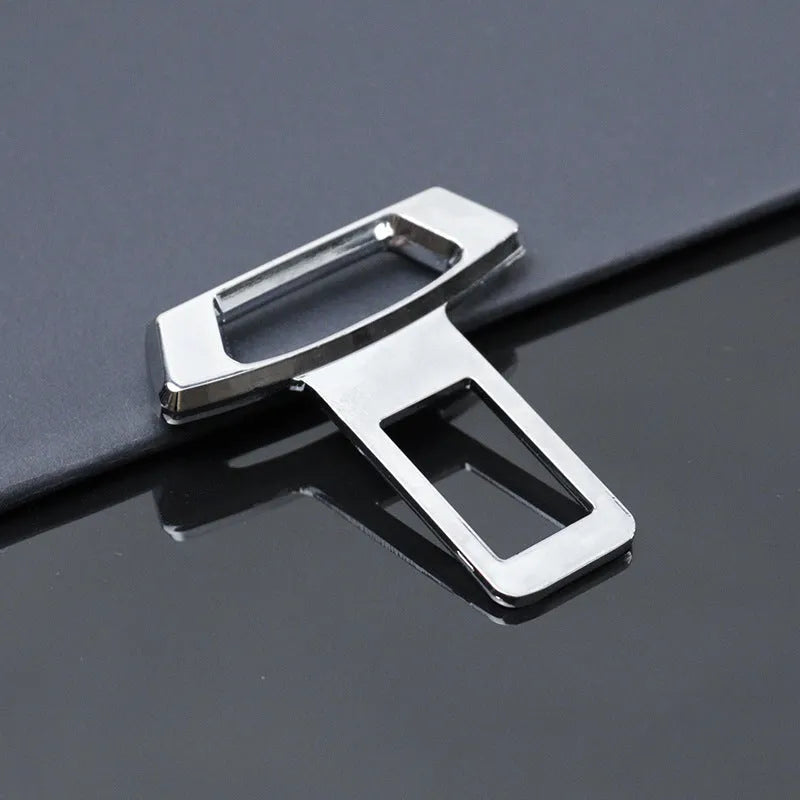 Metal car interior silencer insert for dashboard and door panel noise reduction in matte black finish