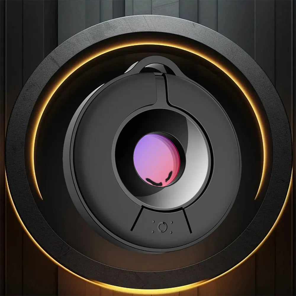 Compact infrared camera detector device for finding hidden surveillance cameras with 5 metre range