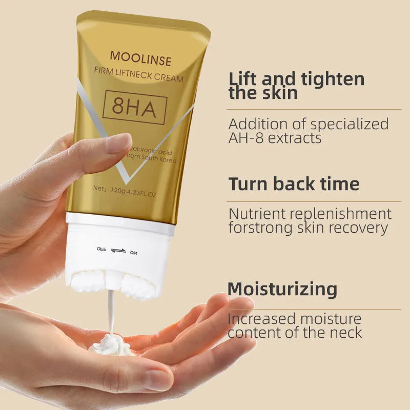 120ml neck firming massage cream bottle for lifting and firming neck skin