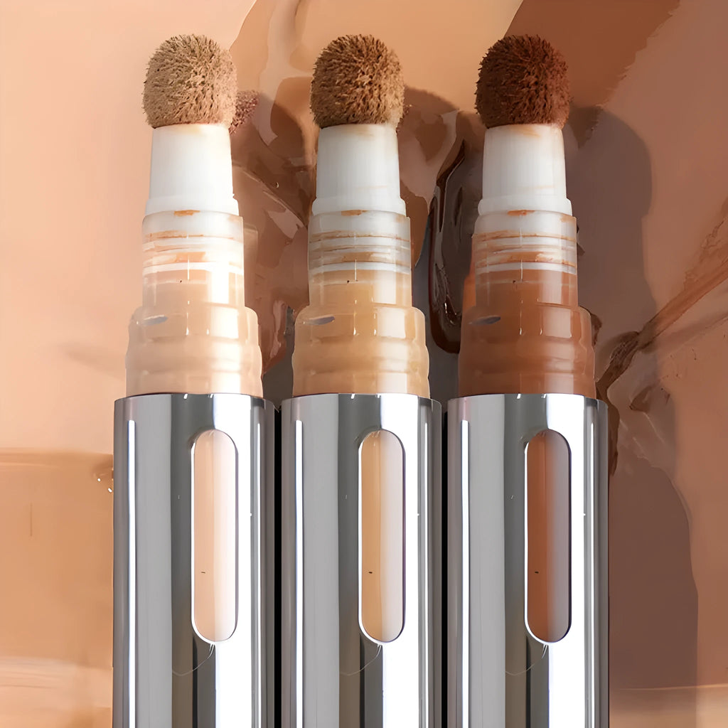 24-colour waterproof concealer contour stick in a pen applicator for makeup.