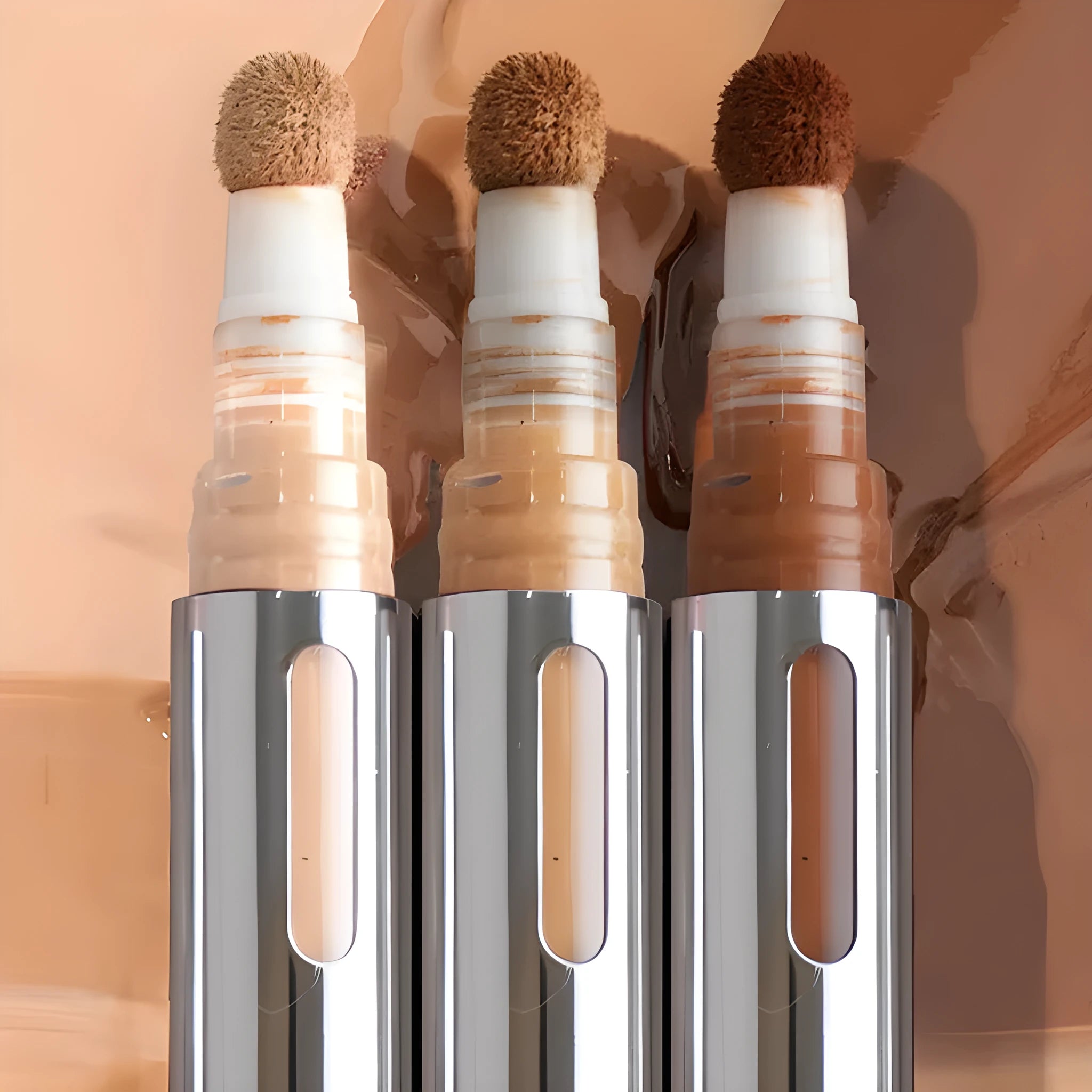 24-colour waterproof concealer contour stick in a pen applicator for makeup.