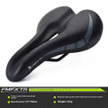 Bicycle seat cushion with hollow 3147 pattern design measuring 270mm by 180mm