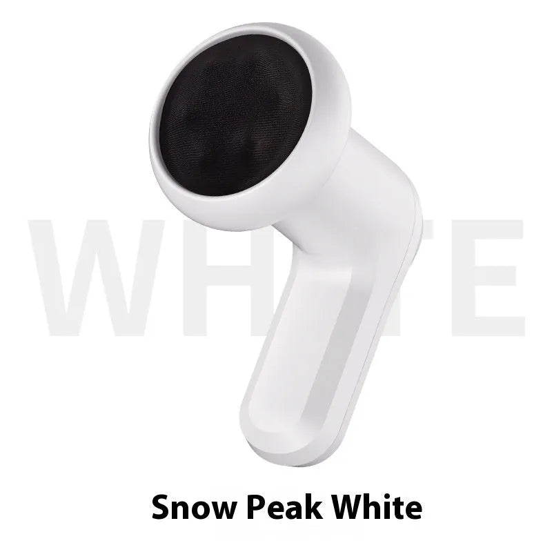 USB electric massager in pink, white, or black colours for spine, back, and leg massage.