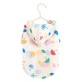 Cartoon umbrella pattern polyester pet raincoat for dogs and cats in multiple sizes