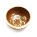 Handmade Himalayan singing bowl percussion instrument in seven colours for yoga meditation