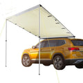 Black glue rainproof camping tent with aluminum alloy rods and two bedroom spaces
