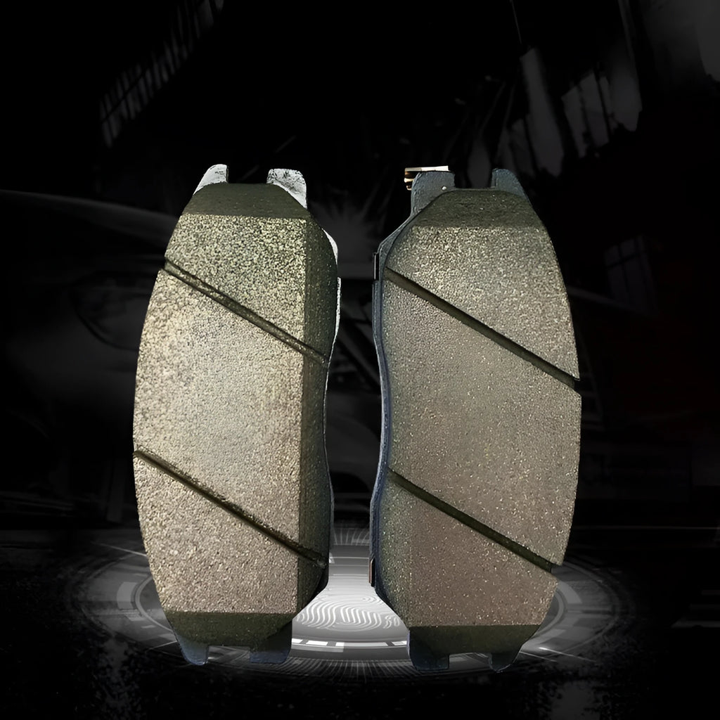 Brake pad metal accessory for Aiteng Kyron Rester, models 4813009A10 and 4813008BA0.