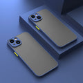 Fine hole skin-sensing hard protective iPhone case in dark night green colour.