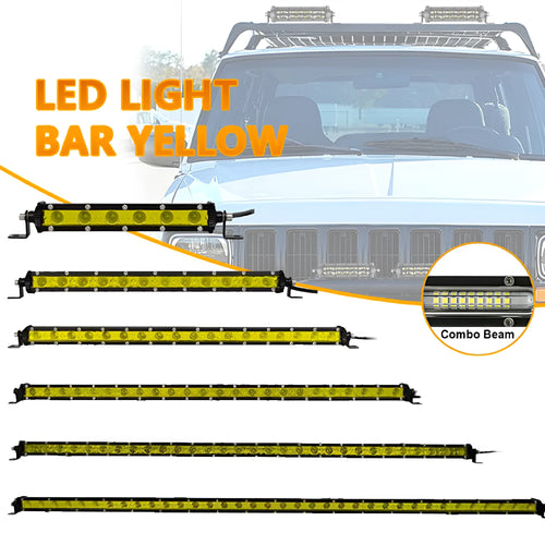 25 inch aluminium LED light bar for cars and trucks with mounting brackets