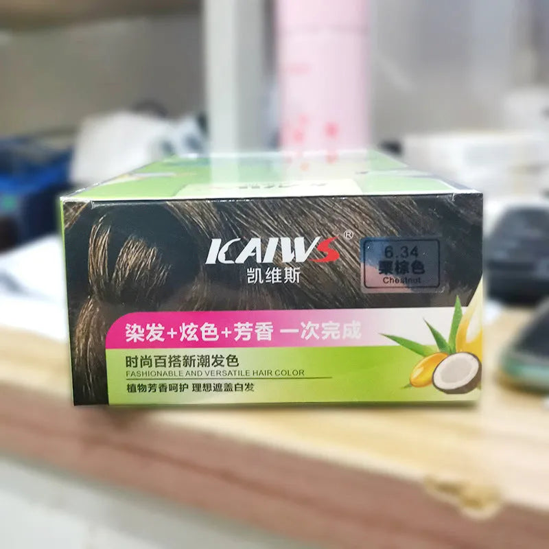 Plant aromatic soft luster mild hair colour cream twin pack in 120ml bottles