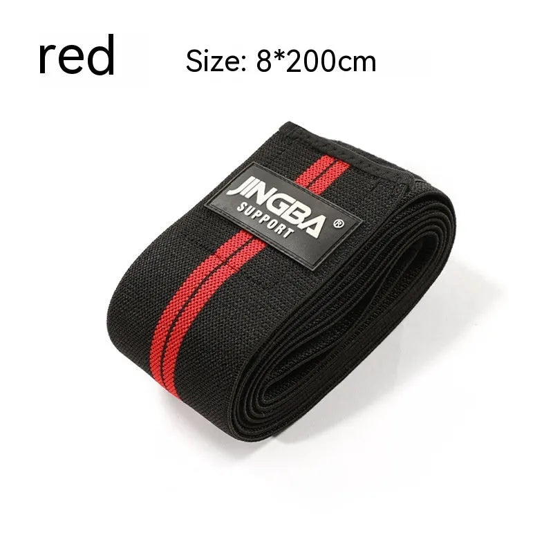 Adult adjustable knee pads for sports in blue, grey, red, or yellow colour options