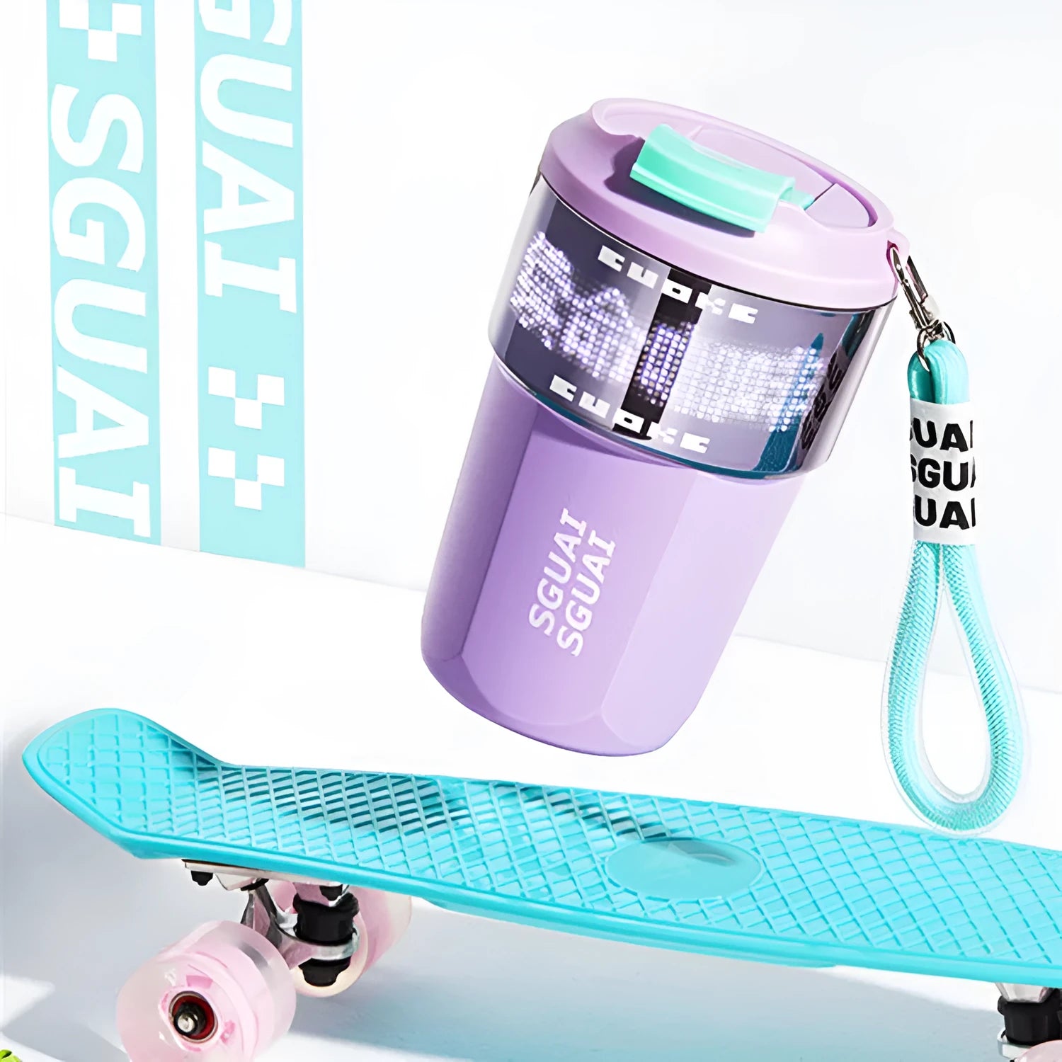 Japanese-style portable coffee cup in 316 stainless steel with 50mL capacity