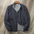 Men's stand collar business casual jacket in polyester available in multiple colours and sizes