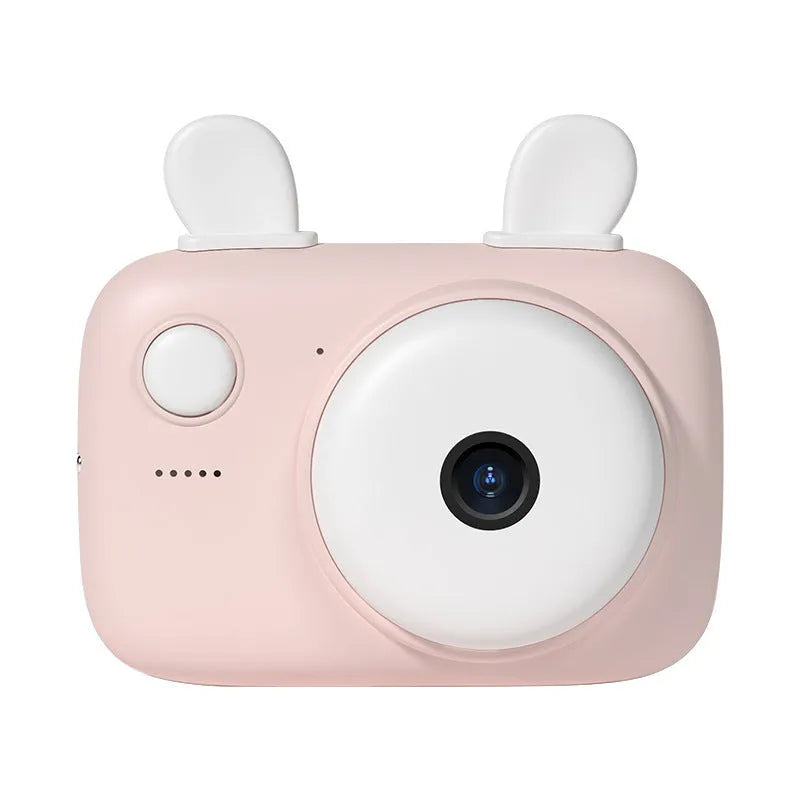 A2 Kids Macaron style digital camera in green colour, showing front and rear lenses and 2.4 inch screen.