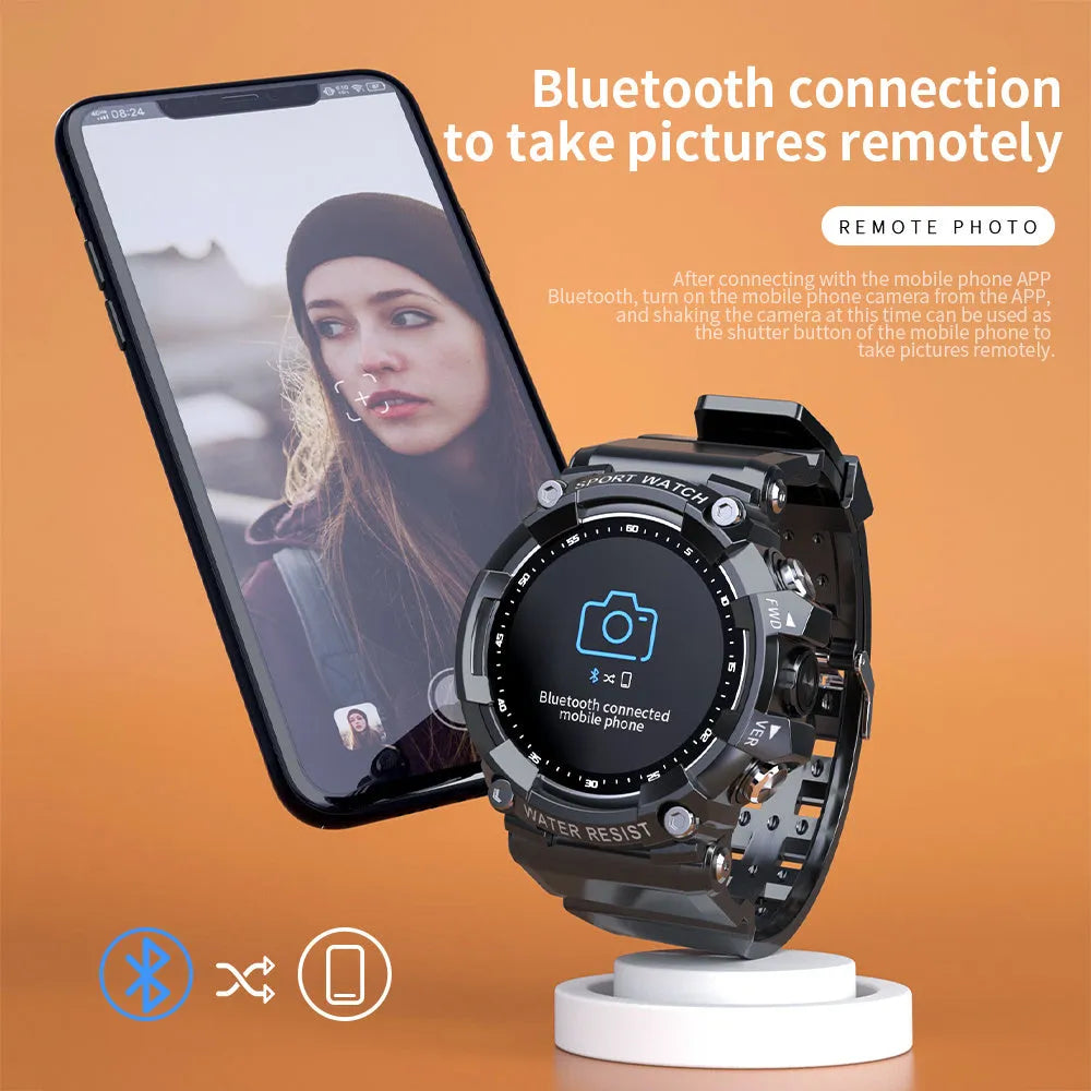 ATTACK 3 waterproof Bluetooth sports watch with colour screen on wrist