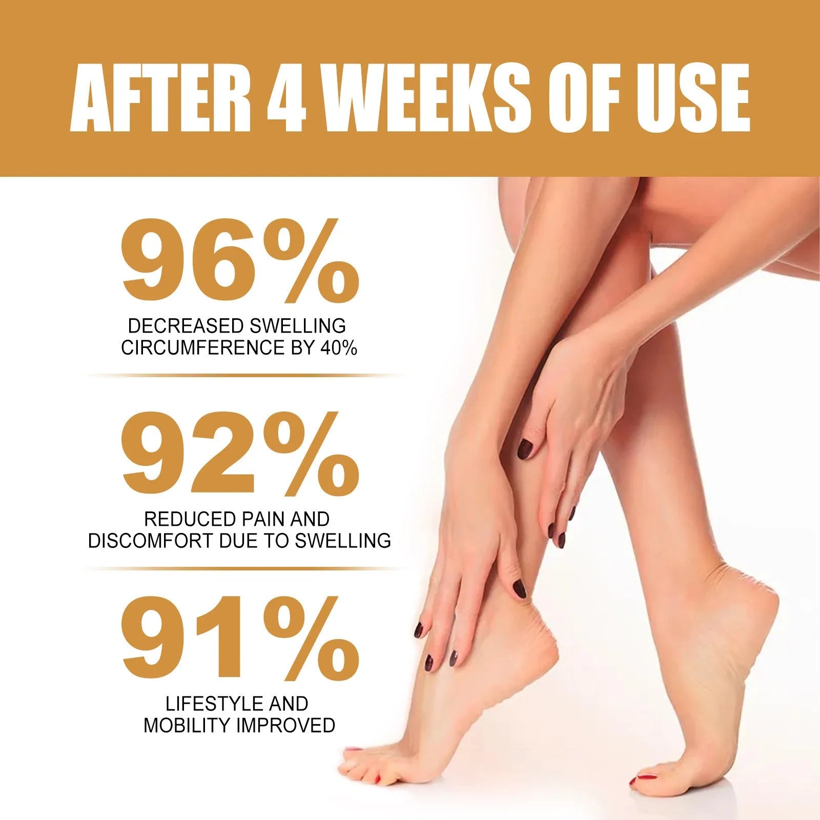 50ml bottle of moisturising body and leg massage essential oil with natural extracts