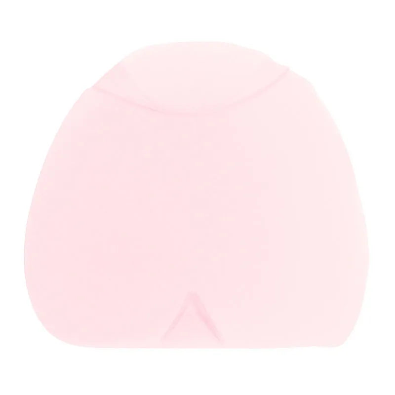 Simple solid colour cold compress cap in an enclosed design.