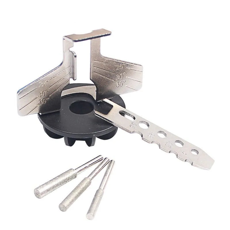 Silver metal electric chain grinder for band saw blades with 20mm length