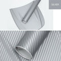 3D carbon fibre stickers roll in multiple colours for car decoration