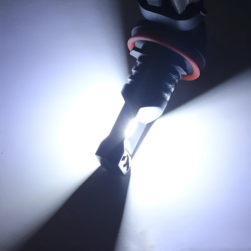 H11 H8 CSP LED front fog lamp with aviation aluminium housing and 6 LED chips