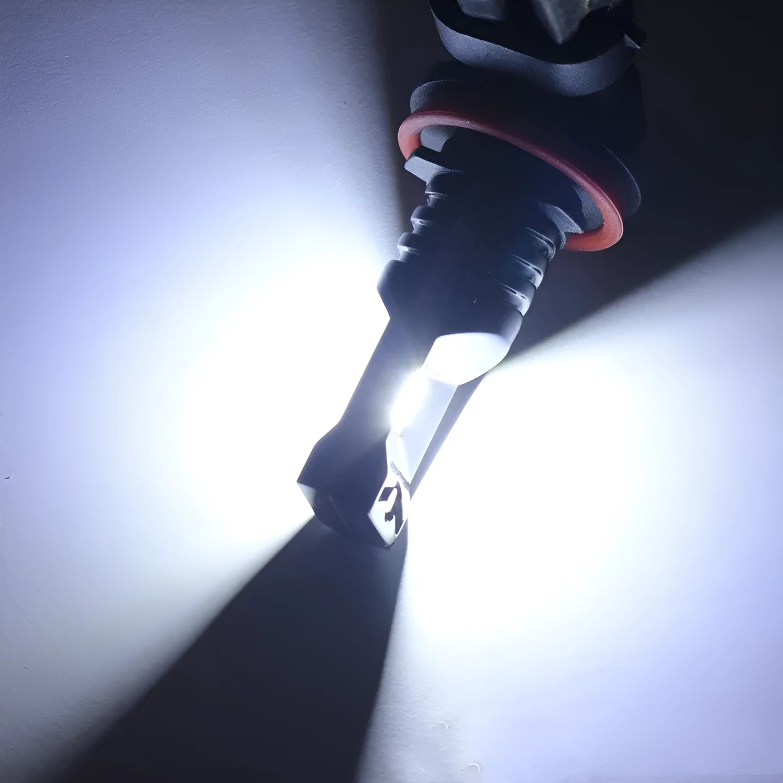 H11 H8 CSP LED front fog lamp with aviation aluminium housing and 6 LED chips