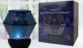 Children's rotating star night light with multicolour LED illumination