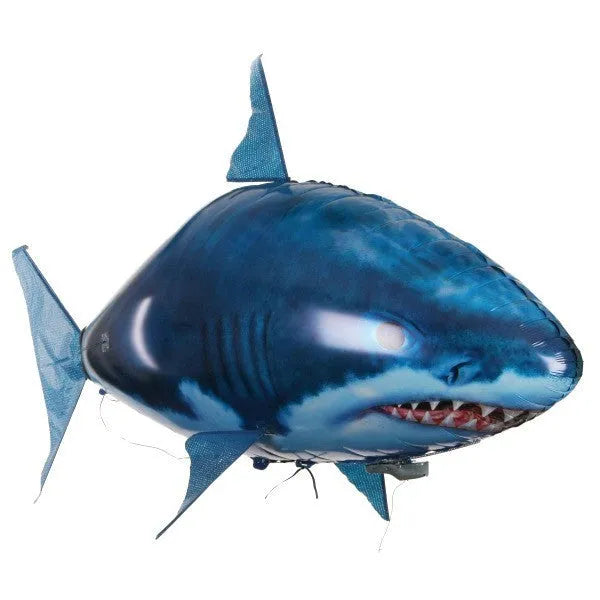 Remote control air swimming fish balloon with infrared controller, available in Shark and Clownfish styles