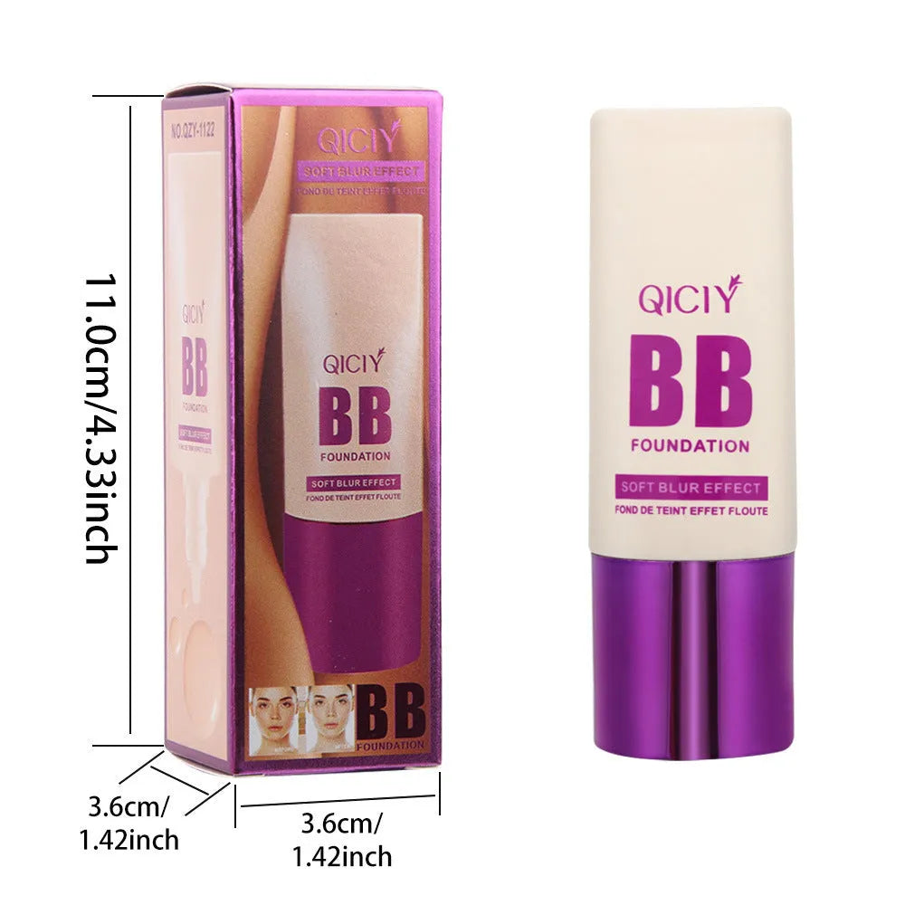 Feeding bottle containing brightening BB cream foundation concealer in ten shade options