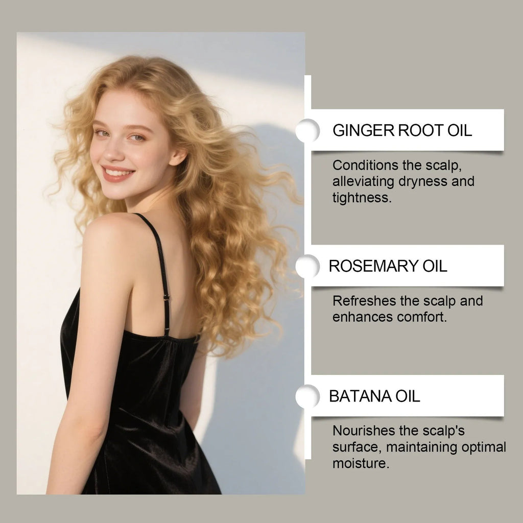 Platthana Secret Hair Essential Oil bottle, 120ml daily scalp treatment with natural oils.