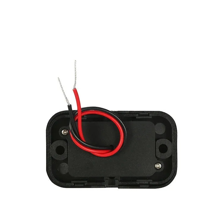 Black QC3.0 modified car charger with TYPE-C interface for UCC-328QC+PD vehicle systems