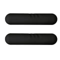 Silicone-edged hand-drawn dumbbell stick in various colours with cast iron construction