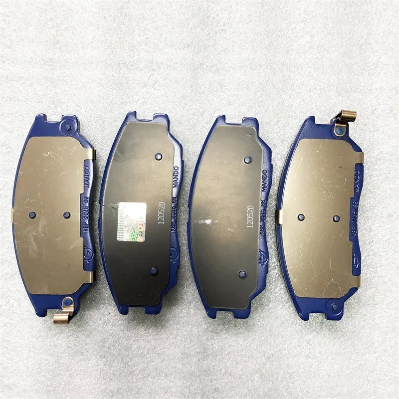 Brake pad metal accessory for Aiteng Kyron Rester, models 4813009A10 and 4813008BA0.